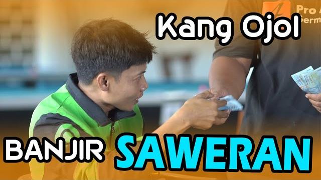 Viral kang ojol banjir saweran Viral kang ojol banjir saweran