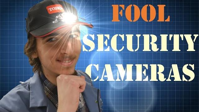 How to fool ir security cameras How to fool ir security cameras
