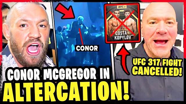 Breaking! conor mcgregor knocks out guy at club! *footage* ufc 317 main card fight cancelled! Breaking! conor mcgregor knocks out guy at club! *footage* ufc 317 main card fight cancelled!