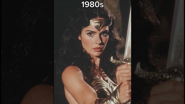 Wonder woman throughout the decades Wonder woman throughout the decades