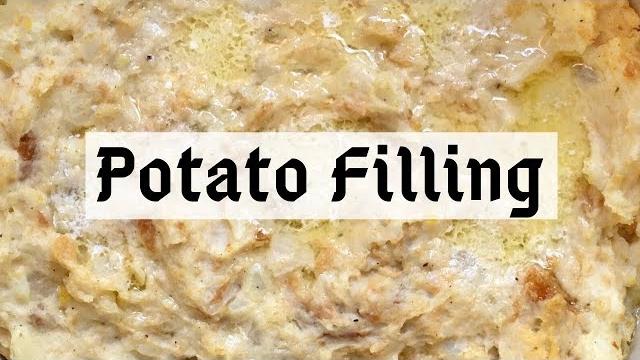 Potato filling | thanksgiving side dish Potato filling | thanksgiving side dish