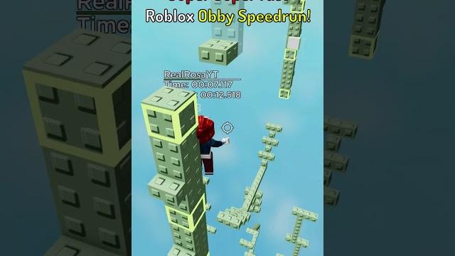 Super super fast roblox obby speedrun! Super super fast roblox obby speedrun!