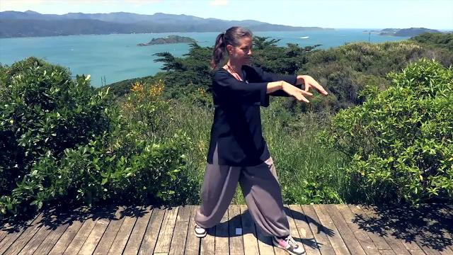 Tai chi 5 minutes a day module 01 - easy for beginners - the wave and embracing the moon Tai chi 5 minutes a day module 01 - easy for beginners - the wave and embracing the moon