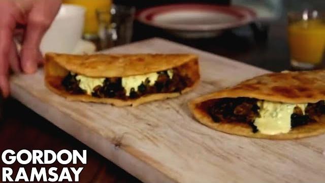 Indian spiced egg & spinach wrap | gordon ramsay Indian spiced egg & spinach wrap | gordon ramsay