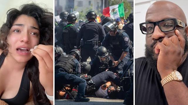 "y'all have no compassion that we're being deported," illegal migrants go off on trump, black people "y'all have no compassion that we're being deported," illegal migrants go off on trump, black people