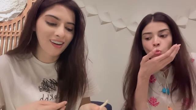 Michelle mumtaz and zainab shabeer gorgeous girls making fun on web cam live pakistani super model Michelle mumtaz and zainab shabeer gorgeous girls making fun on web cam live pakistani super model