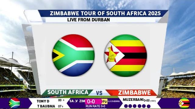 Live: south africa vs zimbabwe | practice match – sa vs zim 2025 | score & highlights Live: south africa vs zimbabwe | practice match – sa vs zim 2025 | score & highlights