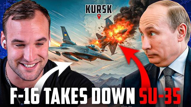 Historic air combat: ukrainian f-16 downs russian su-35 (kursk strike!) ukraine update Historic air combat: ukrainian f-16 downs russian su-35 (kursk strike!) ukraine update