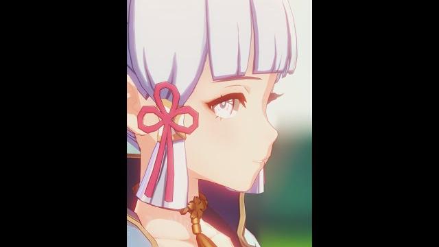 When ayaka tries to steal aether from keqing... #shorts When ayaka tries to steal aether from keqing... #shorts