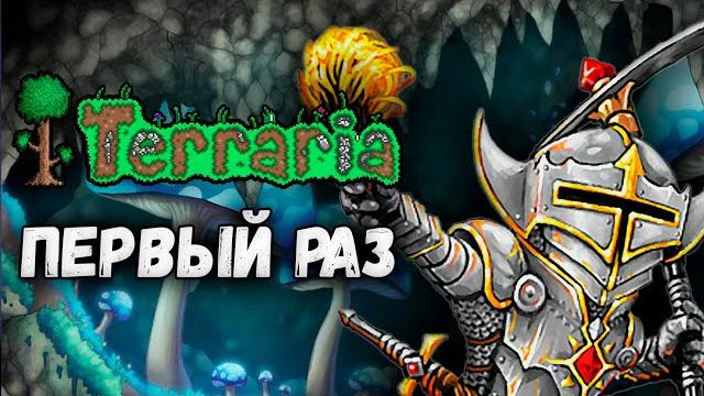 Первый раз в terraria! Первый раз в terraria!