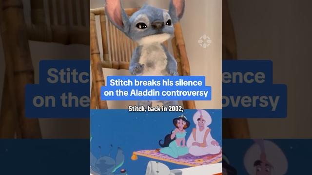 We asked stitch about the 2002 lilo & stitch trailer with aladdin & jasmine... #stitch #movie #ign We asked stitch about the 2002 lilo & stitch trailer with aladdin & jasmine... #stitch #movie #ign