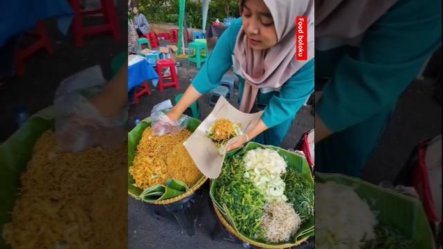 Nasi pecel sayur sehat enak #food #shorts Nasi pecel sayur sehat enak #food #shorts