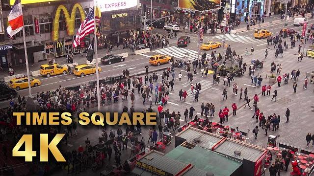 Earthcam live: times square in 4k Earthcam live: times square in 4k
