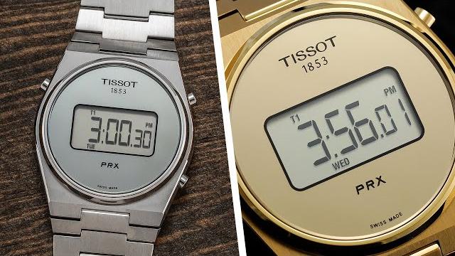 The tissot prx..digital? hands-on with the entire line The tissot prx..digital? hands-on with the entire line