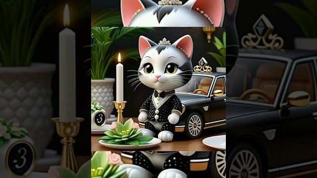 Mini cat#wedding #little car#shortsfeed Mini cat#wedding #little car#shortsfeed