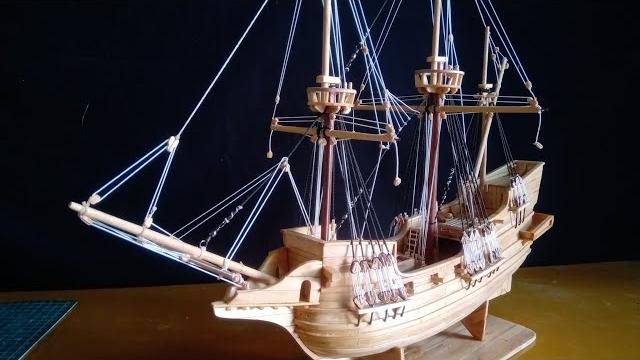 Golden hind dari stik es krim Golden hind dari stik es krim