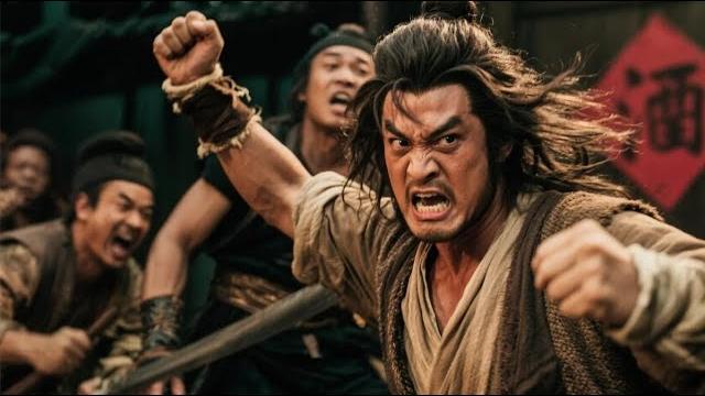 The mad beggar turns out to be a shaolin kung fu master, his drunken fist crushes the thug! The mad beggar turns out to be a shaolin kung fu master, his drunken fist crushes the thug!