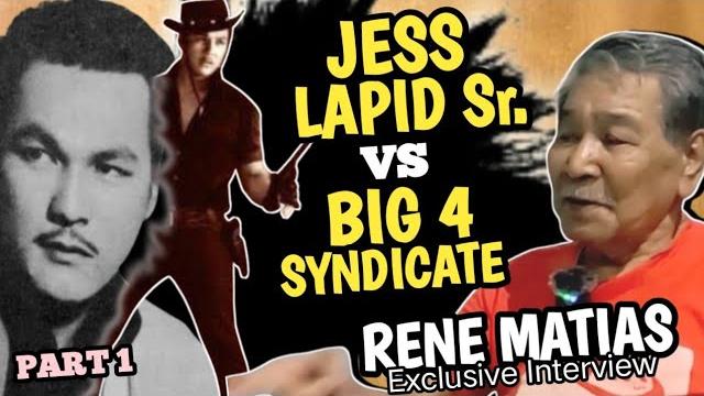 Jess lapid sr. laban sa big 4 syndicate | a true story by mr. rene matias | rhy tv interview vlogs Jess lapid sr. laban sa big 4 syndicate | a true story by mr. rene matias | rhy tv interview vlogs