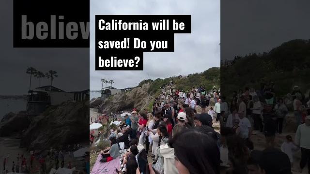 Thousands of people being baptized in california! #revival Thousands of people being baptized in california! #revival