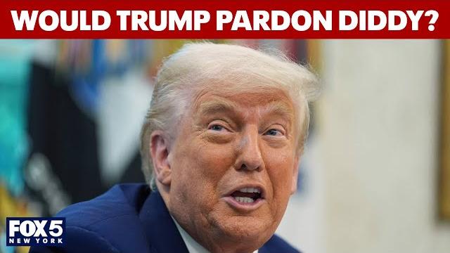 Trump on whether he would pardon diddy Trump on whether he would pardon diddy