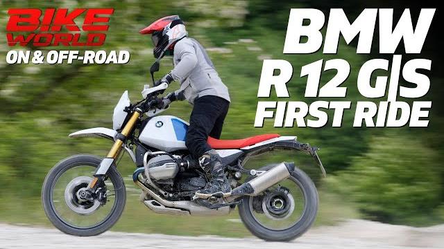 Brand new bmw r 12 g/s | on & off-road first ride Brand new bmw r 12 g/s | on & off-road first ride
