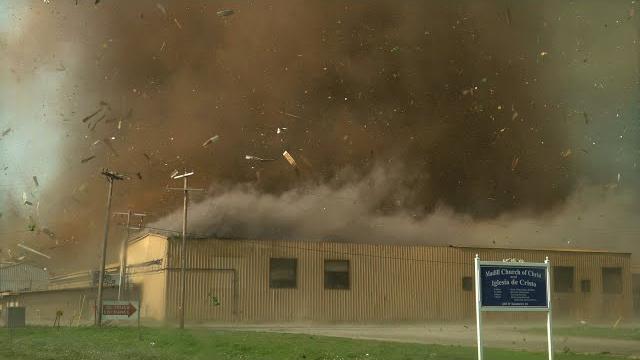 Close tornado tears through town - madill oklahoma 4-22-20 Close tornado tears through town - madill oklahoma 4-22-20