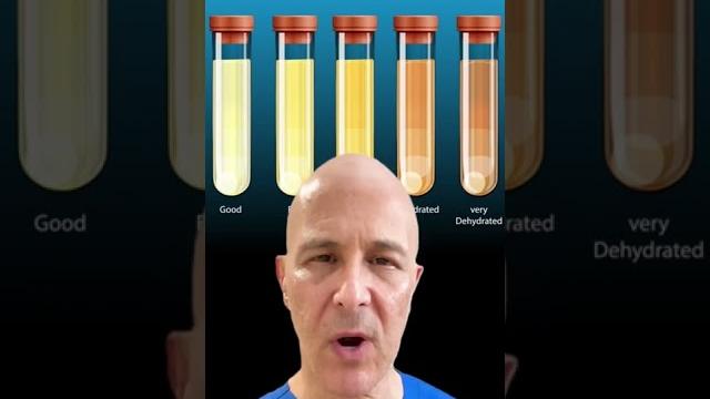 Drinking enough water? look at your pee! dr. mandell Drinking enough water? look at your pee! dr. mandell