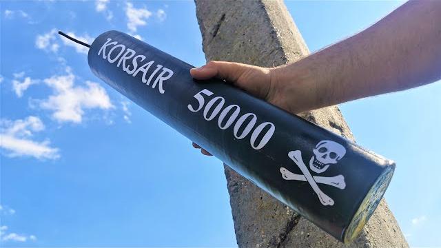 Петарда корсар 50000️ vs бетонный столб Петарда корсар 50000️ vs бетонный столб
