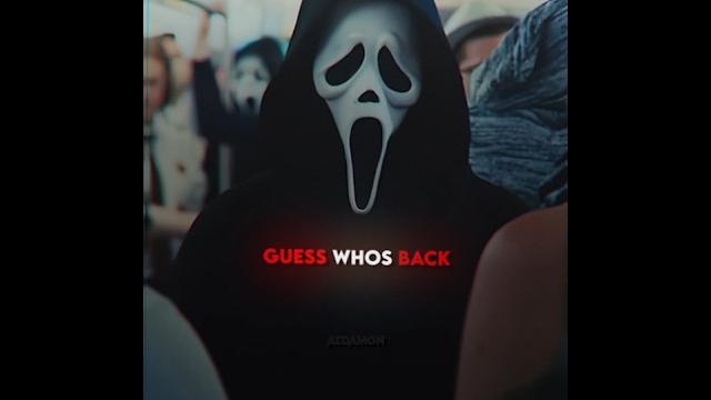 Ghostface || guess whos back edit #viral #shorts #scream6 Ghostface || guess whos back edit #viral #shorts #scream6