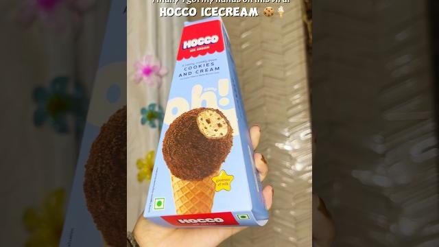 Hocco viral ice cream from blinkit | hocco cookie icecream unboxing | ₹89 #hocco #icecream #viral Hocco viral ice cream from blinkit | hocco cookie icecream unboxing | ₹89 #hocco #icecream #viral