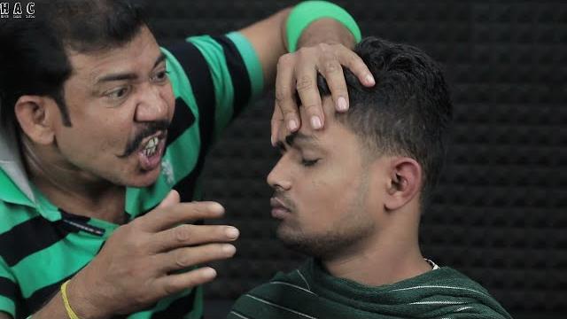 Asim barber head and body massage with new tool | hair crack neck crack ear crack asmr for sleep Asim barber head and body massage with new tool | hair crack neck crack ear crack asmr for sleep