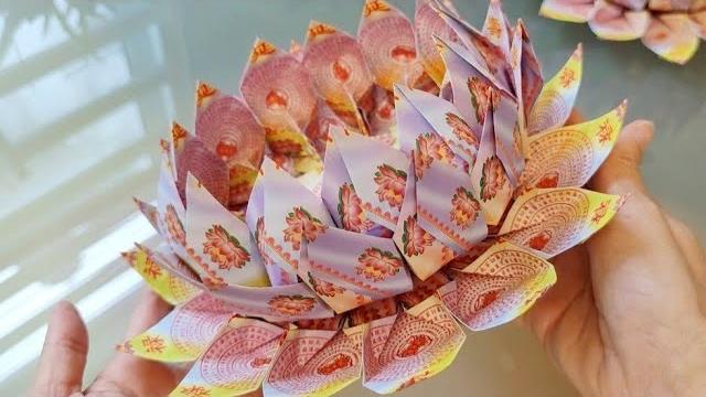 【观音坐莲】莲花 ‖ origami lotus 【观音坐莲】莲花 ‖ origami lotus