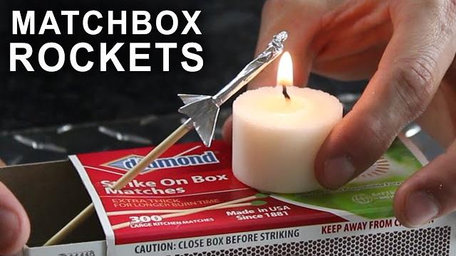 How to make a matchbox rocket launching kit How to make a matchbox rocket launching kit