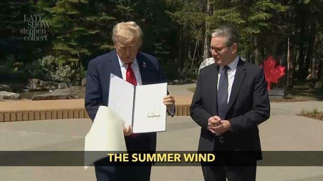Trump vs. the wind Trump vs. the wind