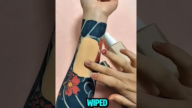 She got rejected for a tattoo until this lotion ️ She got rejected for a tattoo until this lotion ️