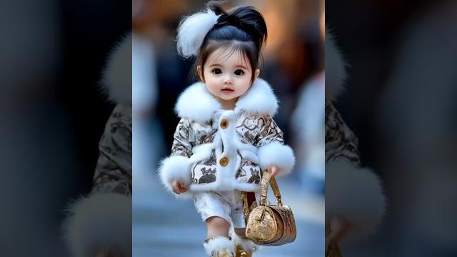 Baby runway alert! cutest little model ever Baby runway alert! cutest little model ever