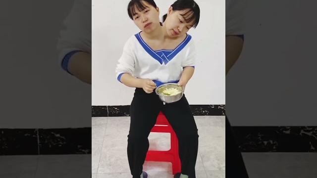 2 head women ️#shorts #viral #women #short 2 head women ️#shorts #viral #women #short