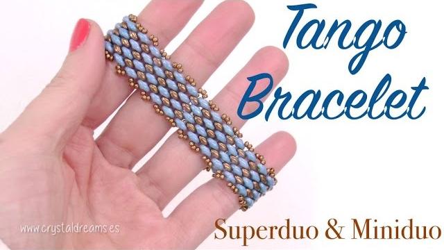 Tango bracelet with superduo and miniduo beads Tango bracelet with superduo and miniduo beads