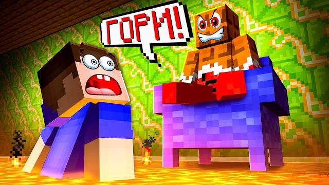 Мой говорящий лёня захватил игру! майнкрафт Мой говорящий лёня захватил игру! майнкрафт