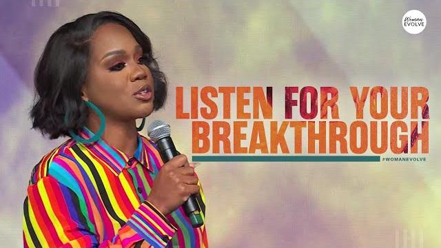 Listen for your breakthrough x sarah jakes roberts Listen for your breakthrough x sarah jakes roberts