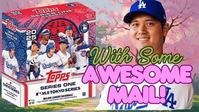 Opening a topps 2025 tokyo series mega box, box battle winner announced, & a mail day surprise!!! Opening a topps 2025 tokyo series mega box, box battle winner announced, & a mail day surprise!!!