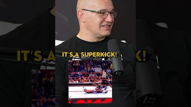 Sweet chin music is not a superkick Sweet chin music is not a superkick