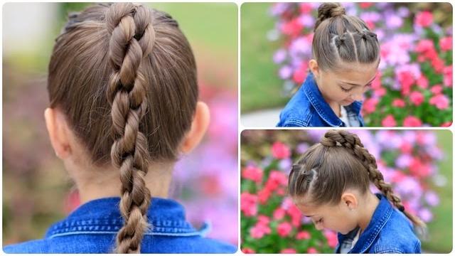 How to create a chain link braid | sport hairstyles How to create a chain link braid | sport hairstyles