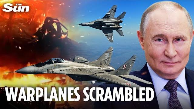 Putin is risking armageddon as nato jets scrambled after russian strikes near polish border Putin is risking armageddon as nato jets scrambled after russian strikes near polish border