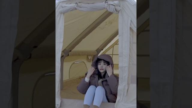 폭설 내리는 날 첫 캠핑 도전️ 폭설 내리는 날 첫 캠핑 도전️