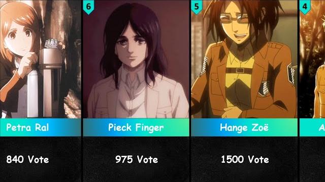 Best waifu in attack on titan (by voting) Best waifu in attack on titan (by voting)