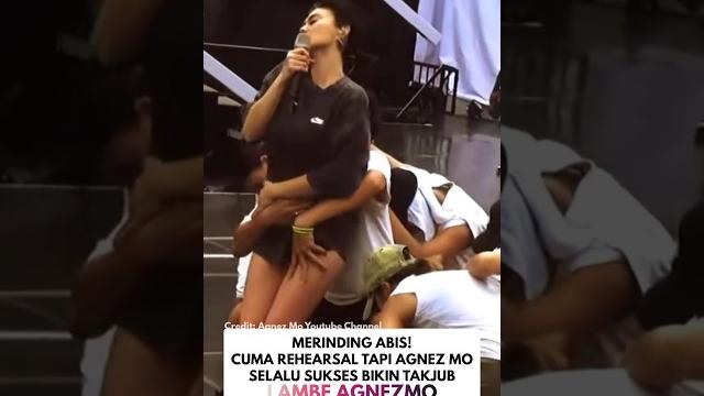 Merinding lihat agnez mo rehearsal #agnezmo Merinding lihat agnez mo rehearsal #agnezmo