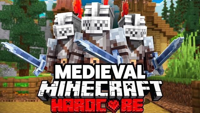 100 players simulate medieval civilizations in minecraft... 100 players simulate medieval civilizations in minecraft...
