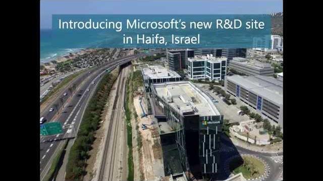 Microsoft israel r&d center- haifa site Microsoft israel r&d center- haifa site
