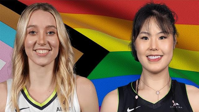 Dallas wings player goes full lesbian! already hitting on paige bueckers in bizarre interview! Dallas wings player goes full lesbian! already hitting on paige bueckers in bizarre interview!